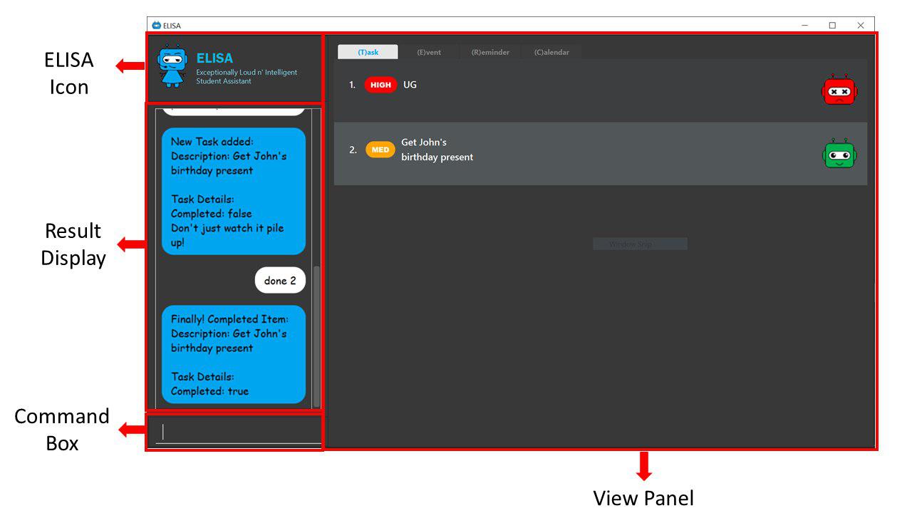 task panel